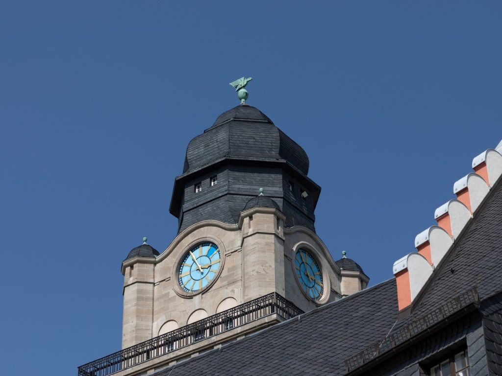 Stadtansicht von Plauen im Vogtland